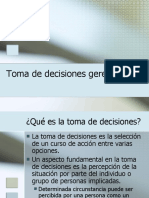 Toma de Decisiones