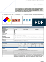 Hoja de seguridad acelerante epoxicas altos sólidos