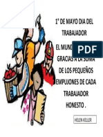 Afiche Fernanda Dia Del Trabajador