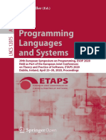 2020 Book ProgrammingLanguagesAndSystems PDF