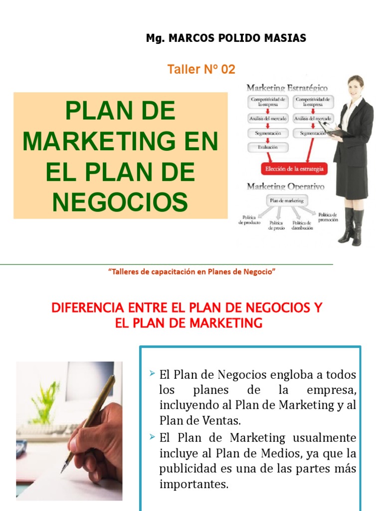 Plan de Marketing para Negocios | PDF | Marketing | Producto (Negocio)