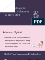 Kelenturan & Daya Otot Presentasi