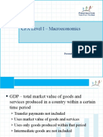 CFA Level I - Macroeconomics: Presented By: Aditya Ahluwalia WWW - Finstructor.in