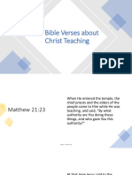 Jesus Christ He Is A God A Man Manifested in The Flesh - 47 Bible Verses About Christ Teaching