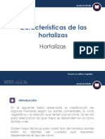 Caracteristicas de Las Hortalizas PDF