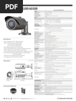 QNO-6010R/6020R/6030R: 2M Network IR Bullet Camera