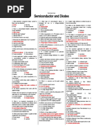 Semiconductor and Diodes: Take Home Exam