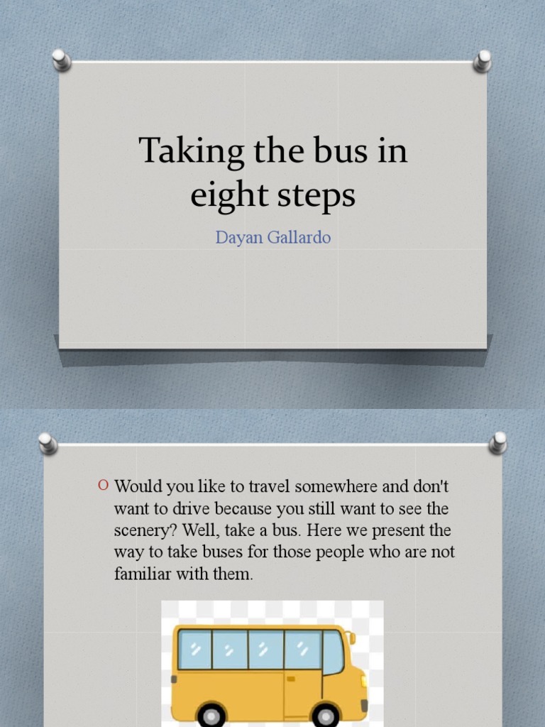 Bus Riding Guide for Beginners | PDF | Language Arts & Discipline