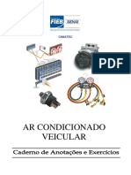 Ar Condicionado Veicular - Caderno de Anotação e Exercícios