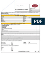 Formato Condiciones de Salud Contratistas