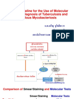 Update Guideline For The Use of Molecular Test in The Diagnosis of Tuberculosis and Non-Tuberculous Mycobacteriosis