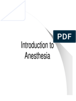 Introduction to Veterinary Anesthesia