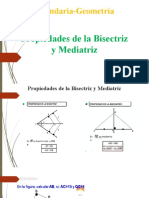 3º Secundaria-Geometría-Propiedades de La Bisectriz y Mediatriz