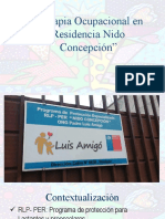Terapia Ocupacional en Residencia Nido Concepción
