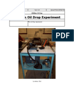 Millikan Oil Drop Experiment: Modern Physics 7A15.10 Quantum Effects