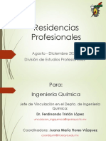 PLATICA RESIDENCIAS - AGOSTO 2020 - DEP - Quimica PDF