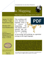 Discourse Mapping: With Chantel Cox, MA RID CI/CT, NAD V