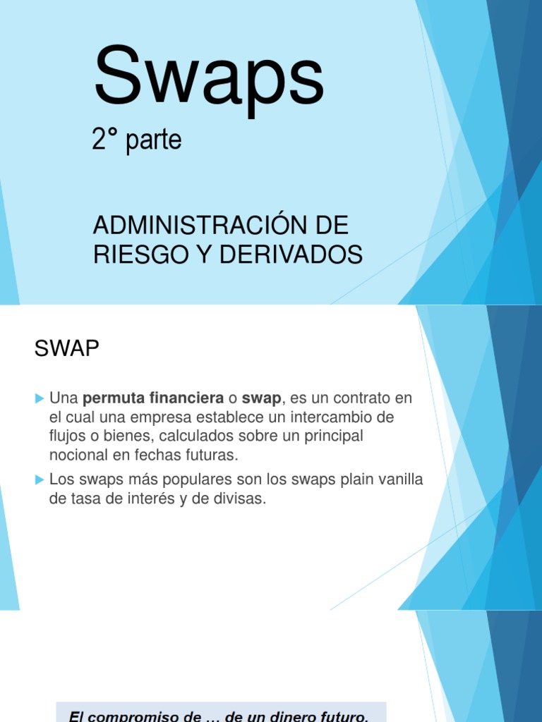 Clase 7 Swap Segunda Parte PDF Swap (Finanzas) Mercado (economía)