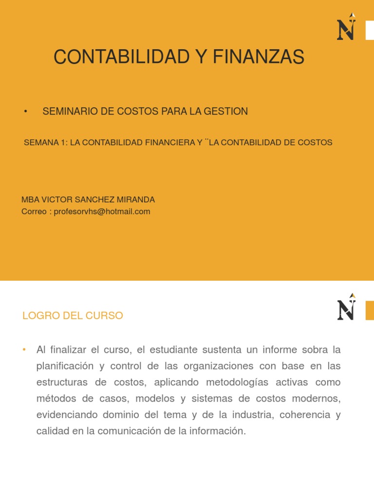 Contabilidad Financiera y de Costos en Empresas | PDF | Costo | Estado ...