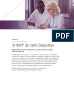 Dynsim Dynamic Simulation: High Fidelity Dynamic Simulation For Engineering & Operator Training Solutions