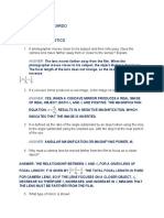 Karl Oliver C. Ricardo Mst-Chemistry 13-00088 Optics and Acoustics