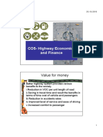 Highway Economics and Finance PDF