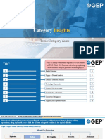 Sample Industry Analysis Report For IIM Live Project