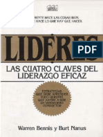 12 Bennis y Nanus - Lideres. Las Cuatro Claves Del Liderazgo Eficaz