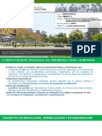 EDIFICA III - P-2 Unidad 2-3, Conceptos de Modulacion, Normalizacion y Estandarizacion, 2020 PDF