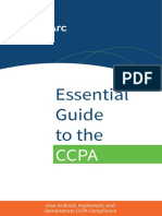 Essential Guide To The: How To Build, Implement, and Demonstrate CCPA Compliance