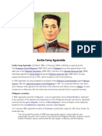 Emilio Famy Aguinaldo (22 March 1869 - 6 February 1964) Is Officially Recognized As The