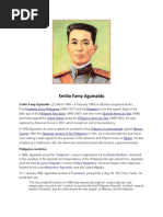 Emilio Famy Aguinaldo (22 March 1869 - 6 February 1964) Is Officially Recognized As The