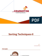 17 DSA PPT Sorting Techniques-II