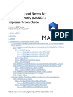 Mutually Agreed Norms For Routing Security (MANRS) Implementation Guide