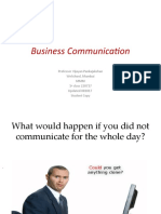 Business Communication Updated 081017 Last Class