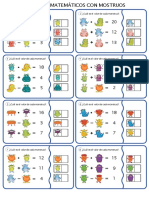 Calcula El Valor de Cada Monstruo PDF