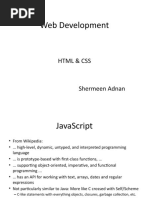 Lecture 6 HTML & Css