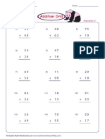 Two Digit Drill15 Column Regroup1 PDF