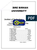 Debre Birhan University: Institute of Technology