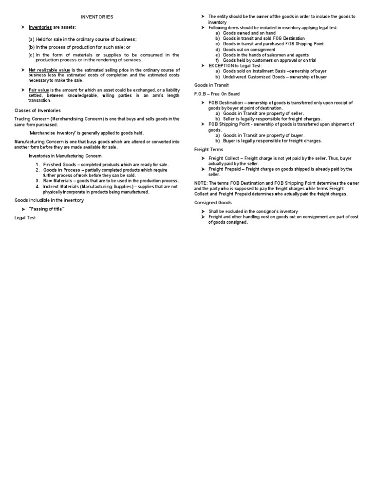 Understanding Inventory Accounting Basics | PDF | Corporations | Trade