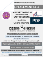 DU DT Placement Cell Poster PDF