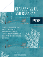 Cunanan Vs Ca and Basaran: Topic: Ownership - Accion Publiciana
