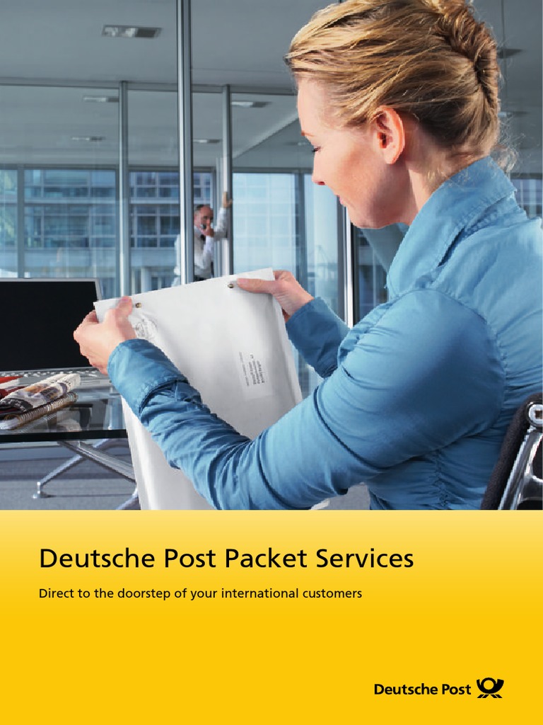 Deutsche Post Packet Services Overview | PDF | Mail | Merchandising