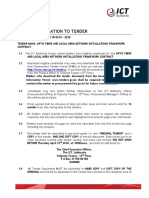 Invitation To Tender: The ICT Authority Is A State Corporation Under The Kenya State Corporations Act 446