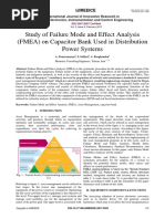 Study of Failure Mode and Effect Analysis (FMEA) On Capacitor Bank Used in Distribution Power Systems