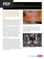 Early Hot Spot Detection Enabling Condition-Based Maintenance