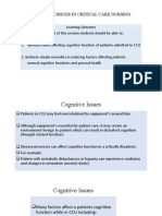 Cognitive Issues in CCN