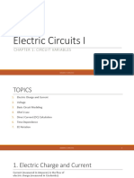 Electric Circuits I: Fundamentals of Circuit Variables