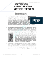 Practice Test 9: Ieltsfever Academic Reading