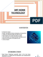 Smart Home Technology: Presented BY G.Uma Maheswari, S.Mohini